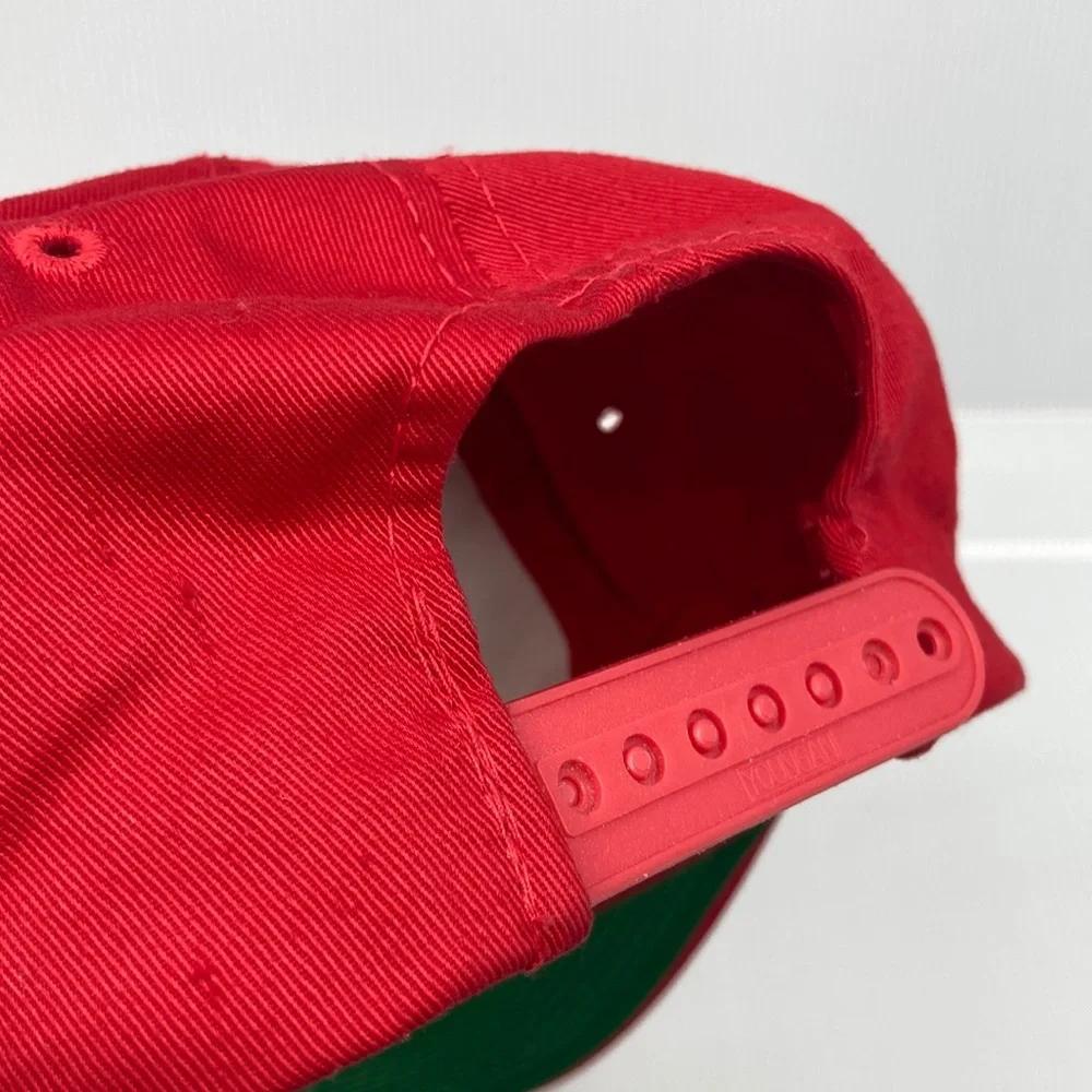 Vintage 90s Red NHL Florida Panthers Hockey SnapBack Kids Hat
